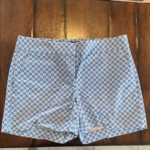 Talbots Light Blue Geometric Print Women’s Shorts